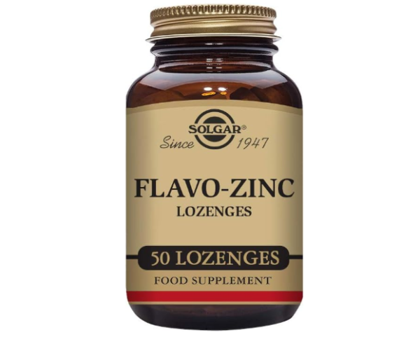Solgar Flavo-Zinc Lozenge, 50 Count Great-Tasting Lemon Lime Flavor Antioxidant